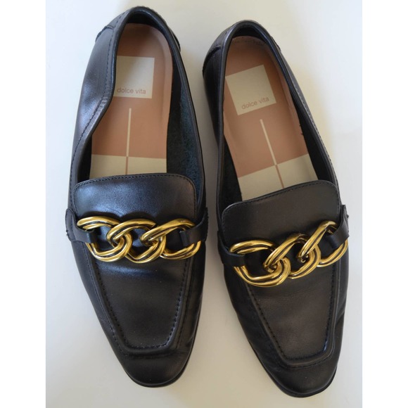 Dolce Vita Shoes - Dolce Vita Crys Chain Strap Loafer Size 8.5
